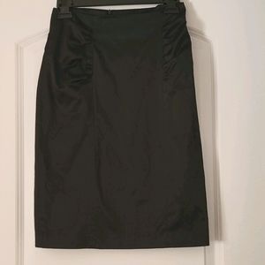 Black pencil skirt